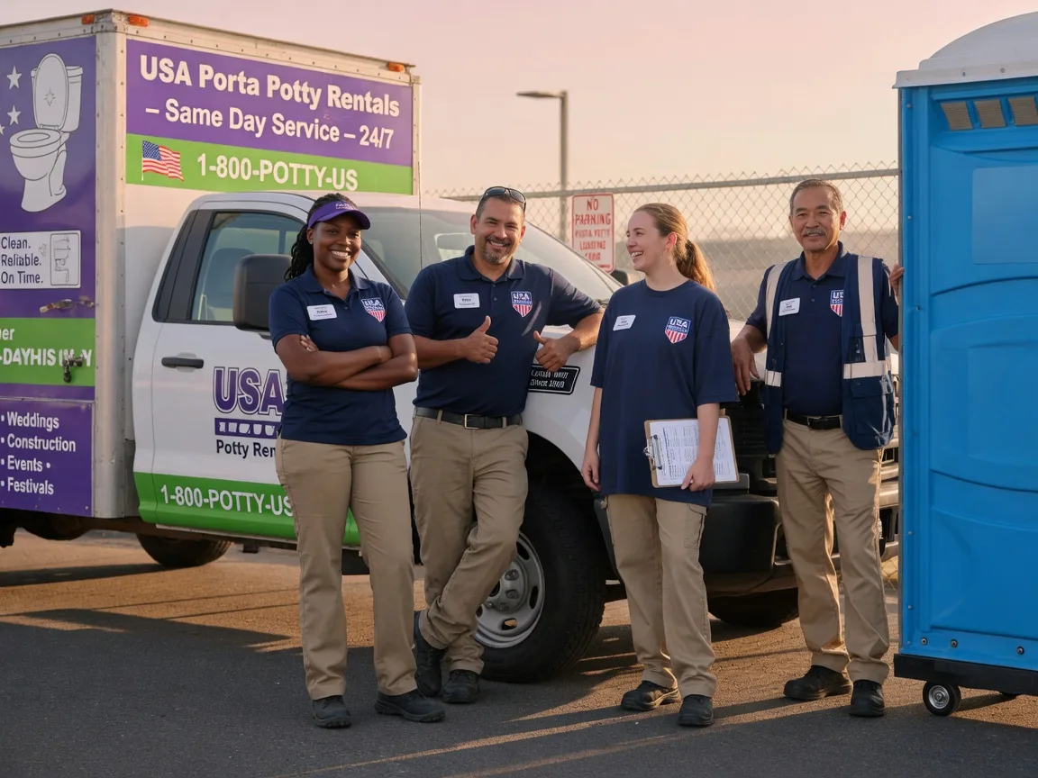 Porta Potty Rental company in Durham, NC